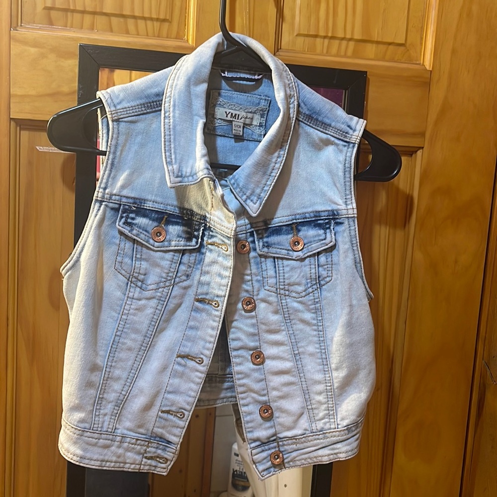 Denim vest